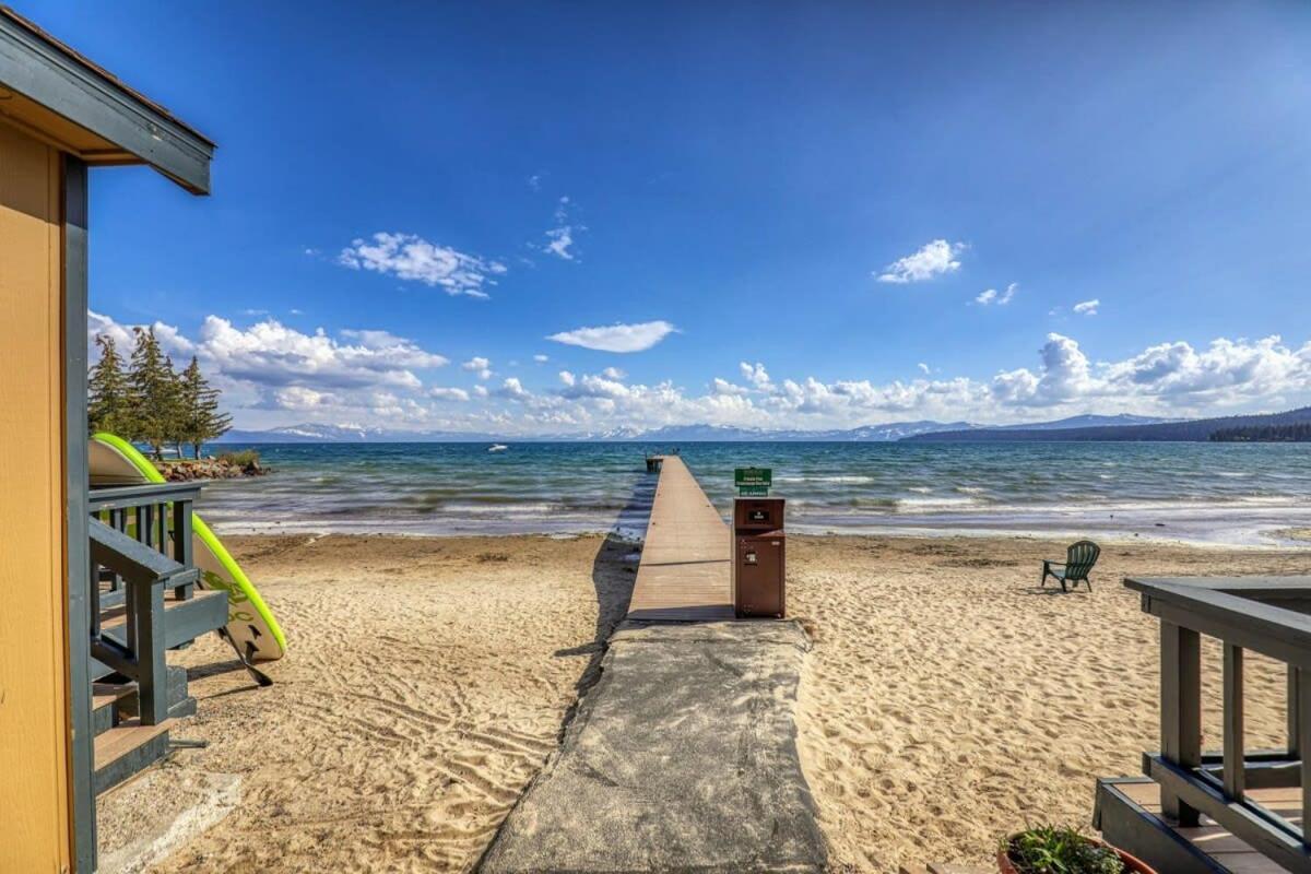 Lakeside Studio Steps From The Beach Tahoe Vista Exterior foto