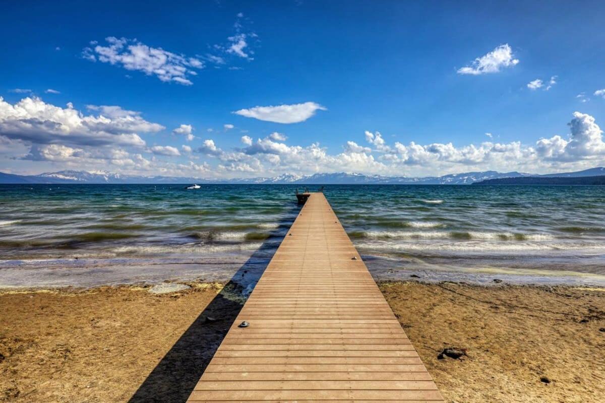 Lakeside Studio Steps From The Beach Tahoe Vista Exterior foto