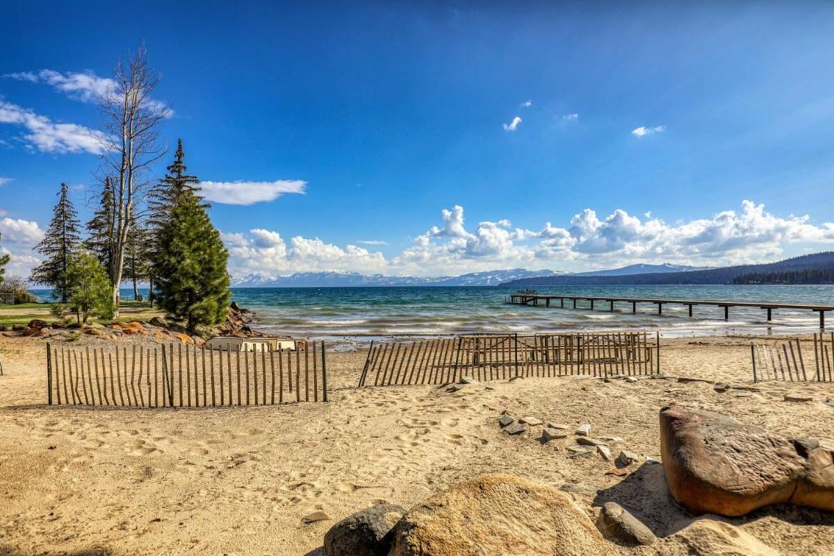 Lakeside Studio Steps From The Beach Tahoe Vista Exterior foto