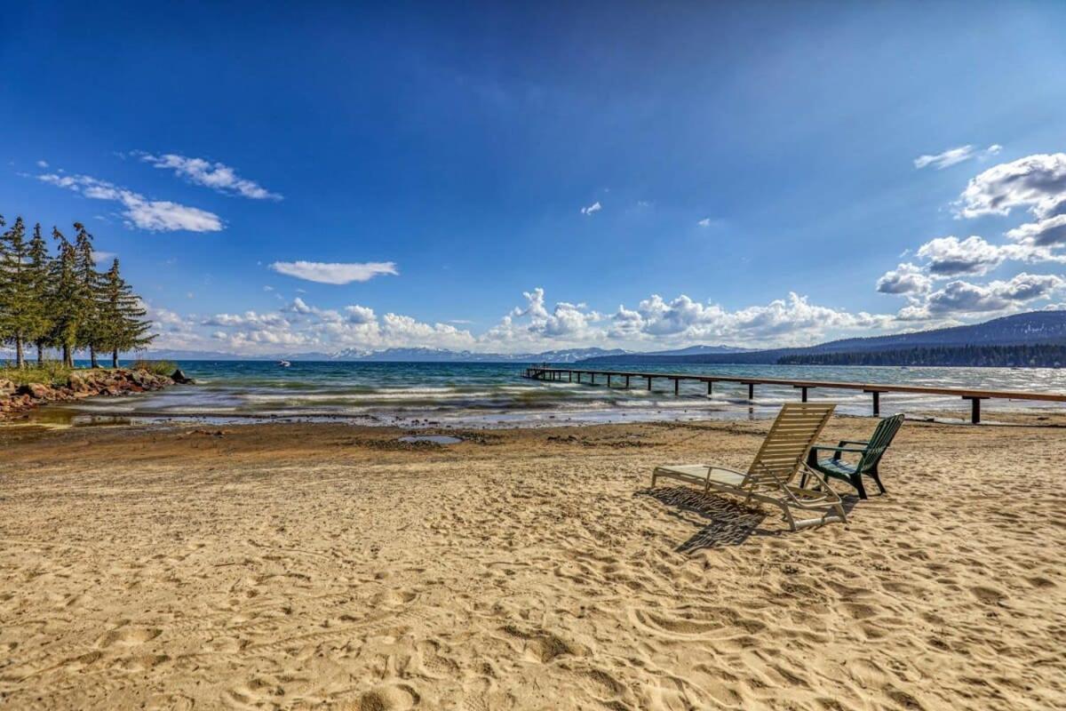 Lakeside Studio Steps From The Beach Tahoe Vista Exterior foto